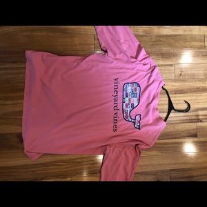 Pink Vineyard Vines Long Sleeve